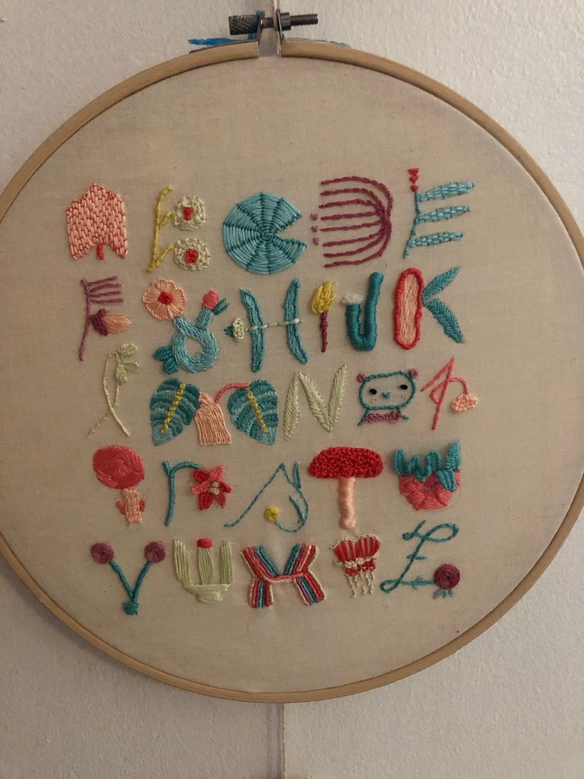 Mi Proyecto del curso: Introducción al bordado en relieve 0