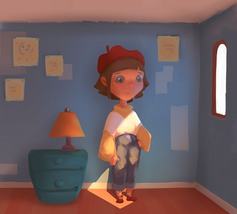 My project in Lighting Principles for Digital Painting course 1