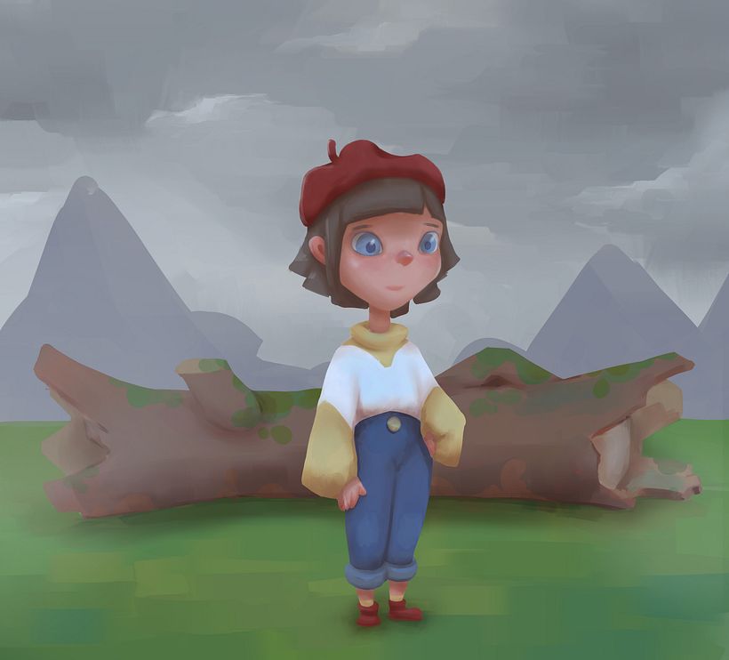 My project in Lighting Principles for Digital Painting course 4