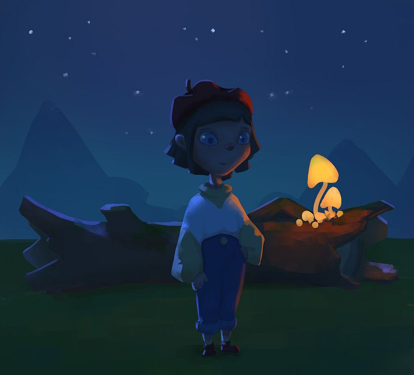 My project in Lighting Principles for Digital Painting course 5