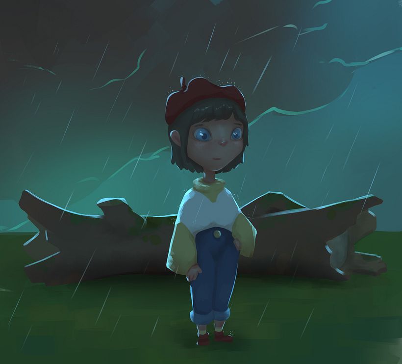 My project in Lighting Principles for Digital Painting course 6
