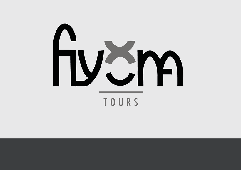Mi Proyecto del curso: Tipografía y Branding: Diseño de un logotipo icónico: FLYONA -1