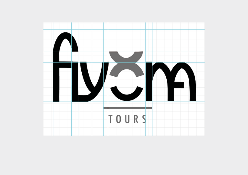 Mi Proyecto del curso: Tipografía y Branding: Diseño de un logotipo icónico: FLYONA 5