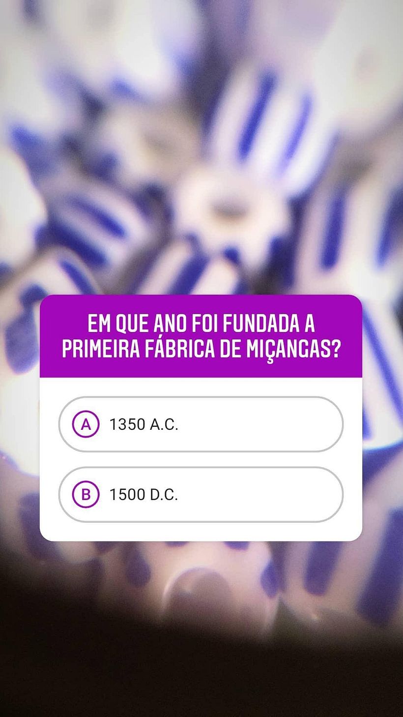 Lançamento dos colares de miçanga 1