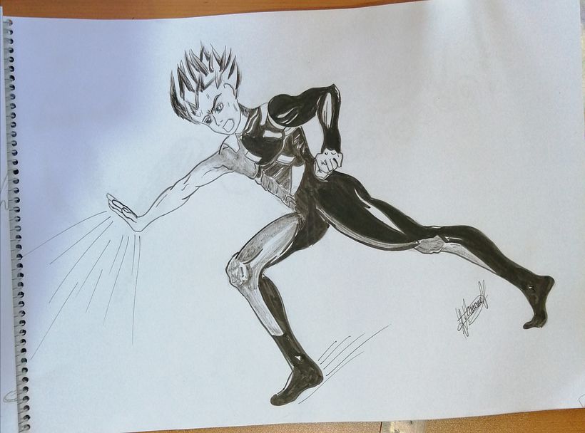 Proyecto : Ilustración de un Super Héroe 4