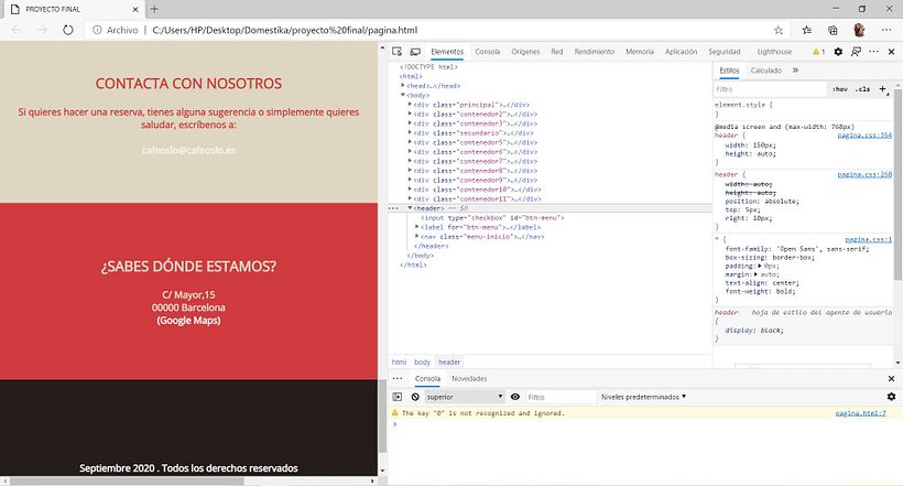 Mi Proyecto del curso: Introducción al Desarrollo Web Responsive con HTML y CSS 4