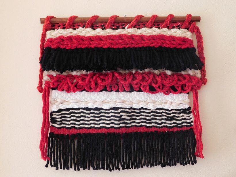 Decidí experimentar con colores llamativos como el rojo pasión