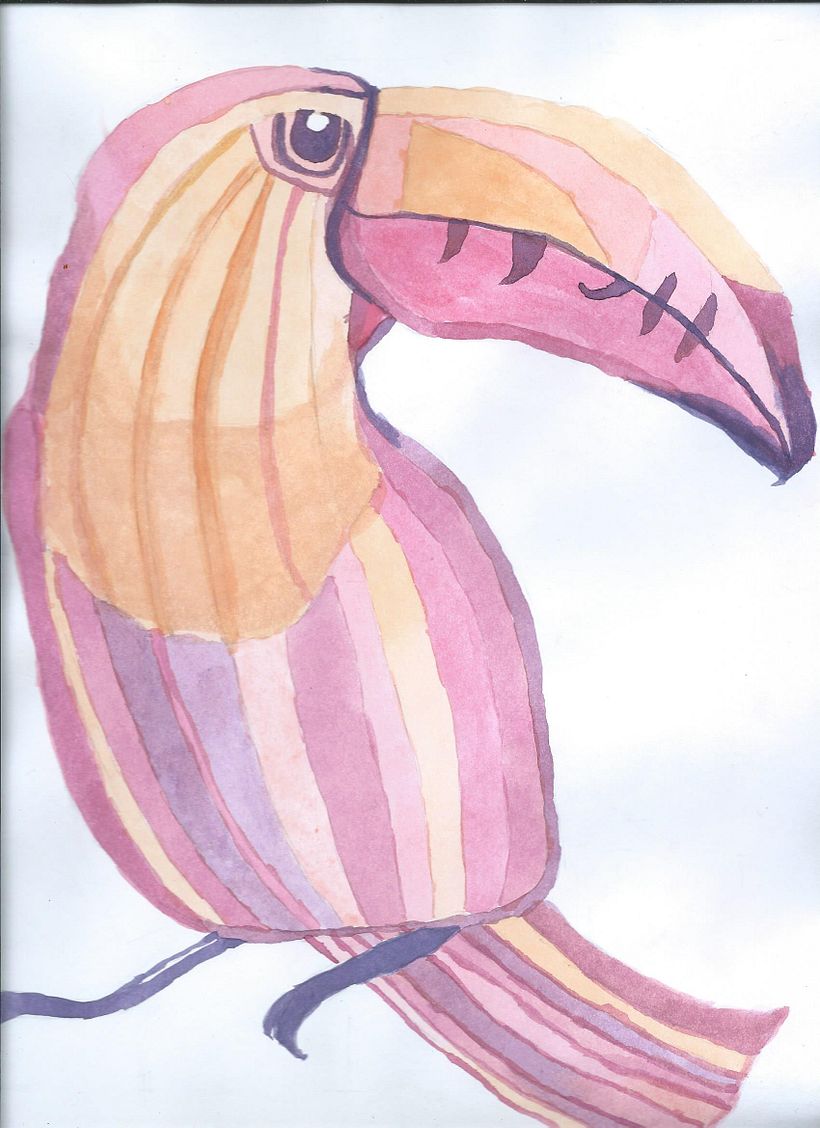 Técnicas experimentales de acuarela: animalario ilustrado 0