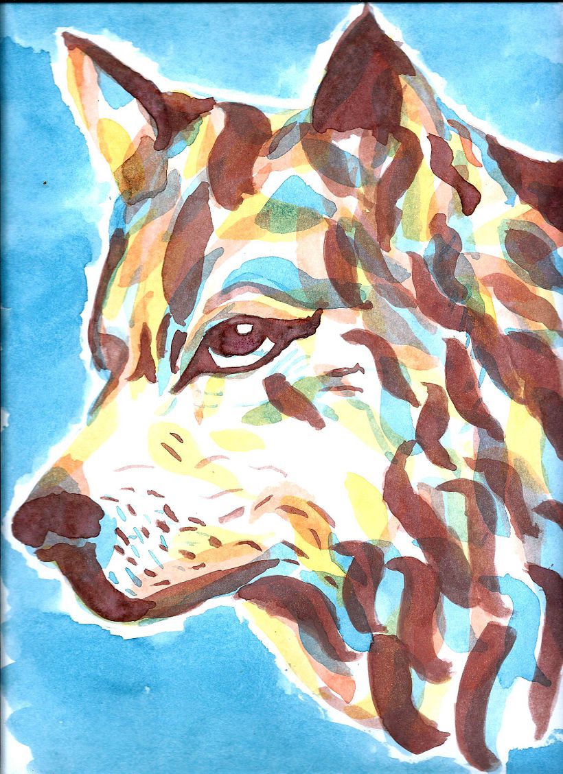 Técnicas experimentales de acuarela: animalario ilustrado 6