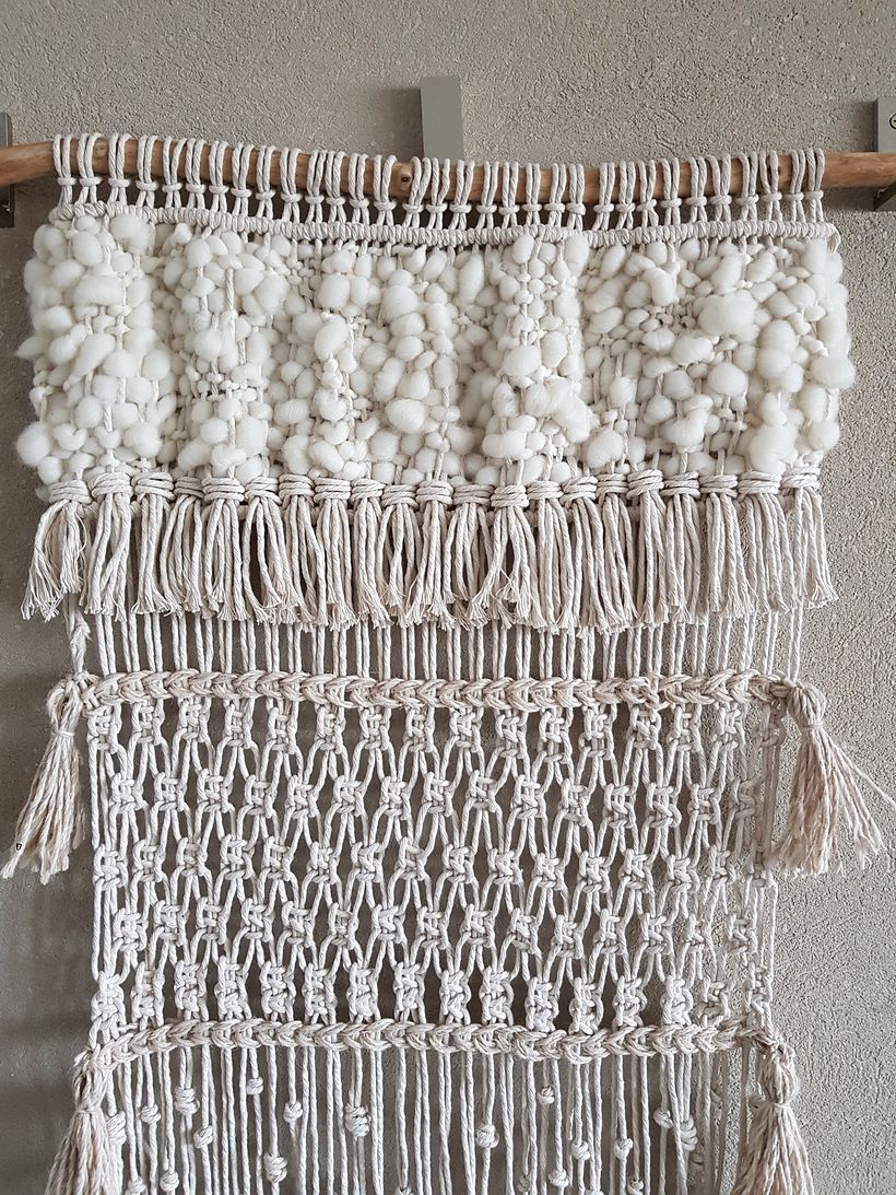 Mi Proyecto del curso: Macramé: nudos básicos y complejos  3