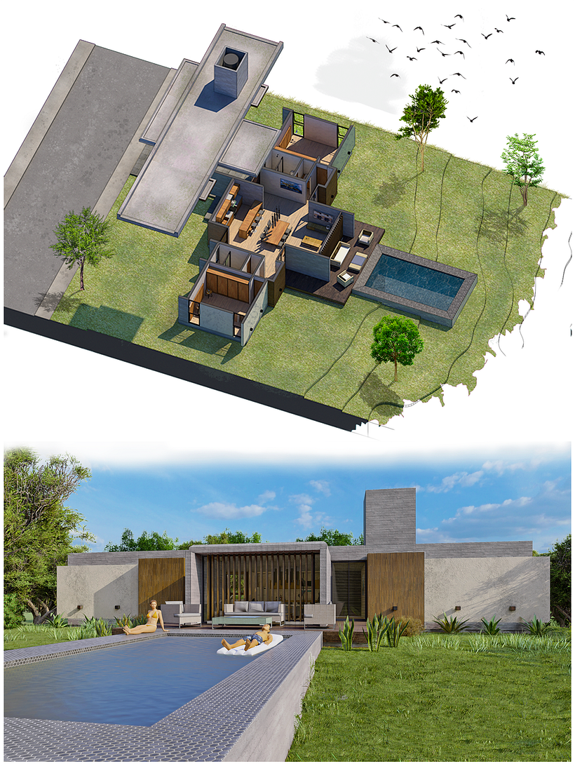 Mi Proyecto del curso: Ilustración digital de proyectos arquitectónicos 0