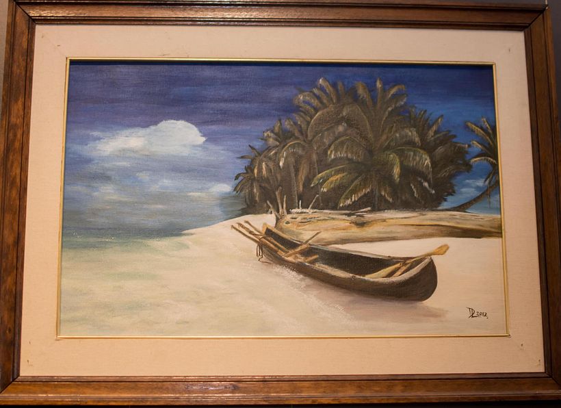 Calma antes de la Tormenta- óleo sobre mdf_ Artista Daniela Lagos @danielalagos.art 