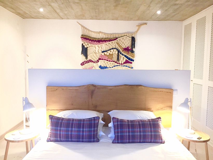 Paraíso Escondido (Turismo Rural) Peças em Macramé com tapeçaria 2