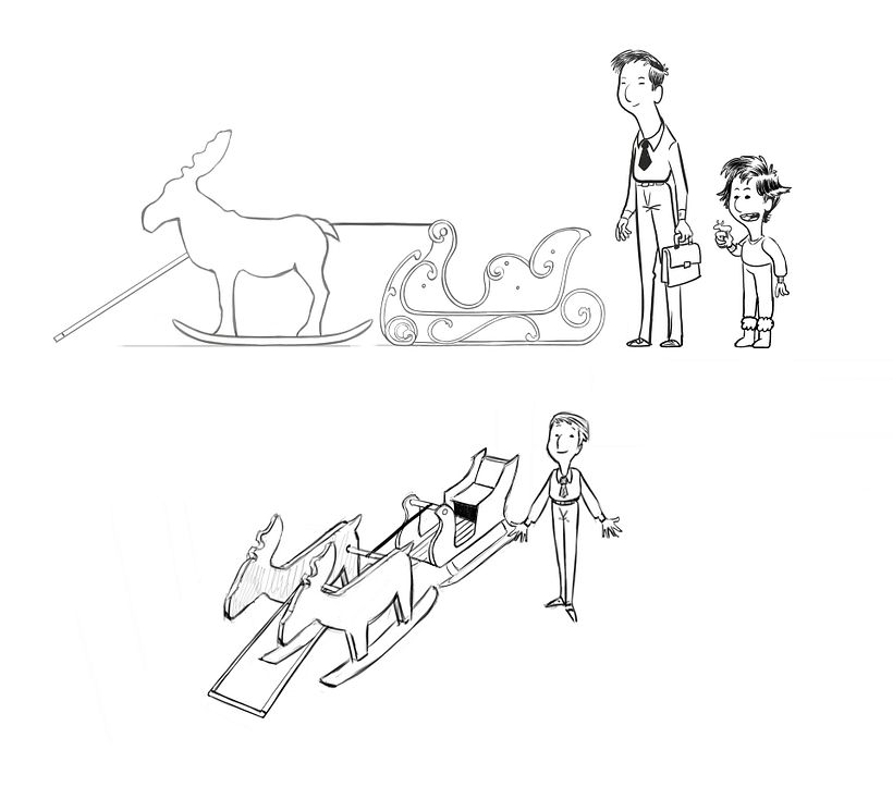 Nutella Spot Magical Reindeer Reminder Art 3