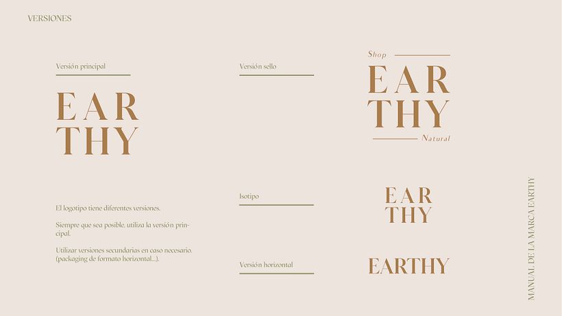 EARTHY | Manual de Marca (Proyecto) 1