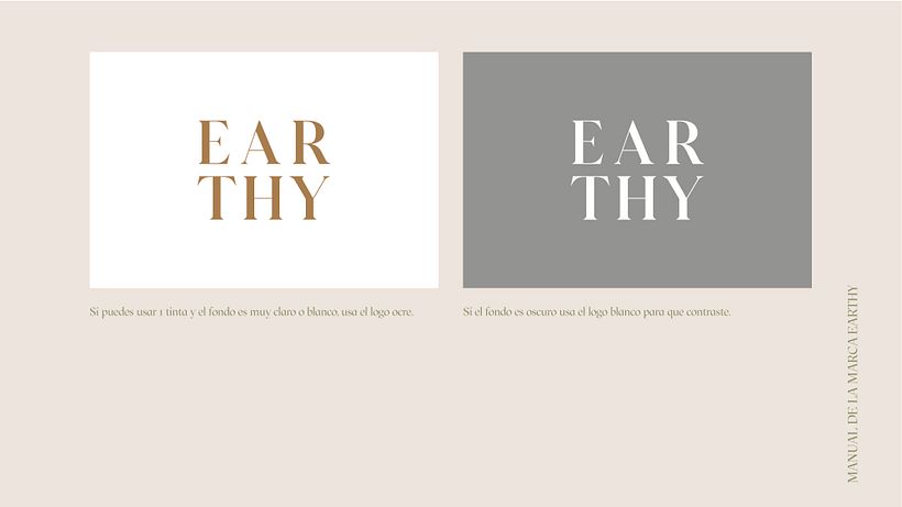EARTHY | Manual de Marca (Proyecto) 5