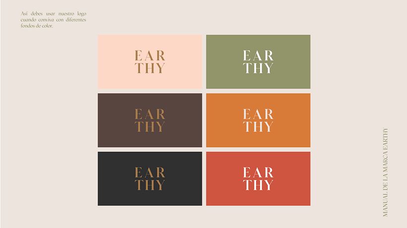 EARTHY | Manual de Marca (Proyecto) 6
