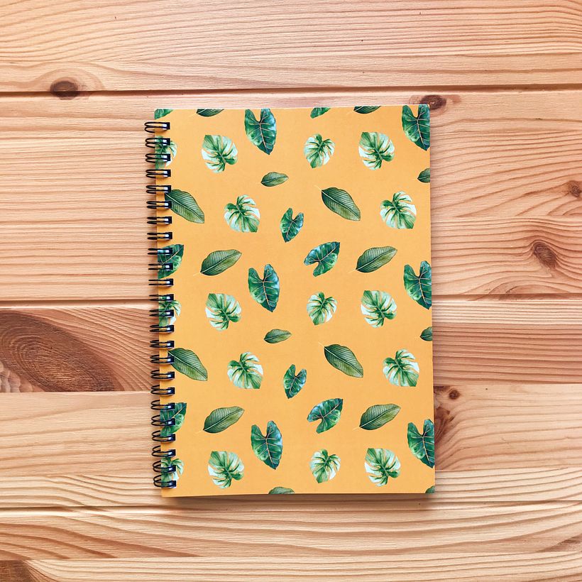 Mi Proyecto del curso: Acuarela botánica para estampados 3
