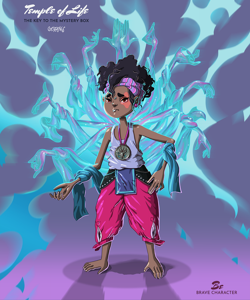 TEMPLE OF LIFE Character Design / Be 0