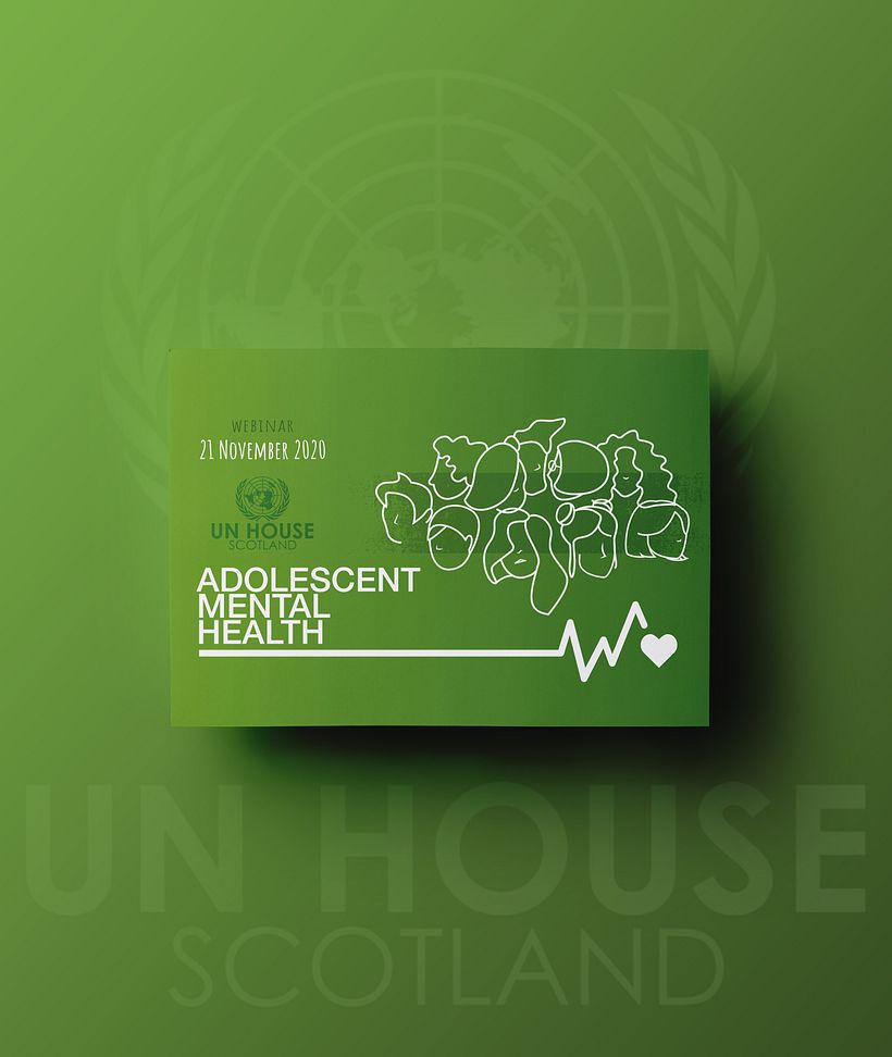 Pruebas de diseño para la organización de la Conferencia "Adolescent Mental Health"