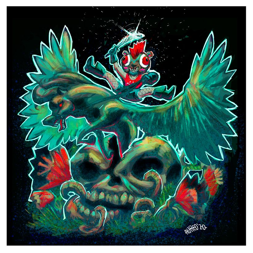 Mi Proyecto del curso: Pinceles y pixeles: introducción a la pintura digital en Photoshop 1