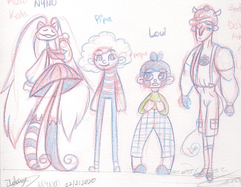 Mi Proyecto del curso: Fábrica de personajes ilustrados 1