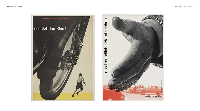 Swiss school posters. 12 caracteres