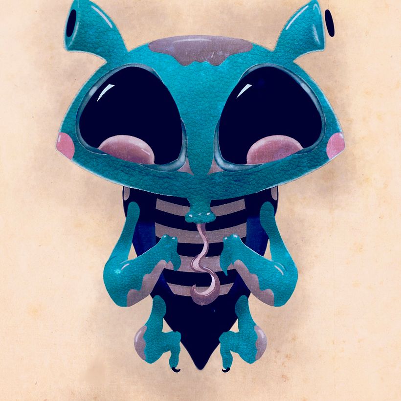 The Final Bug in Digital Illustration with Procreate course 0
