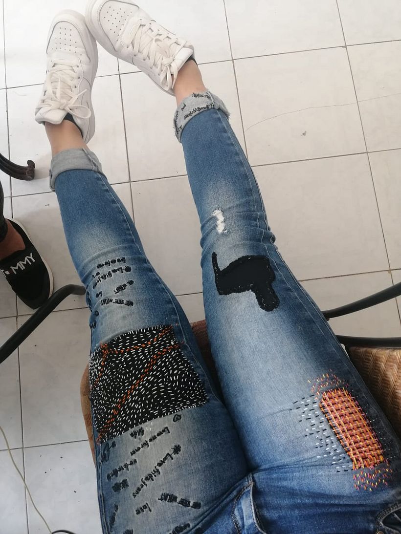Visible mending