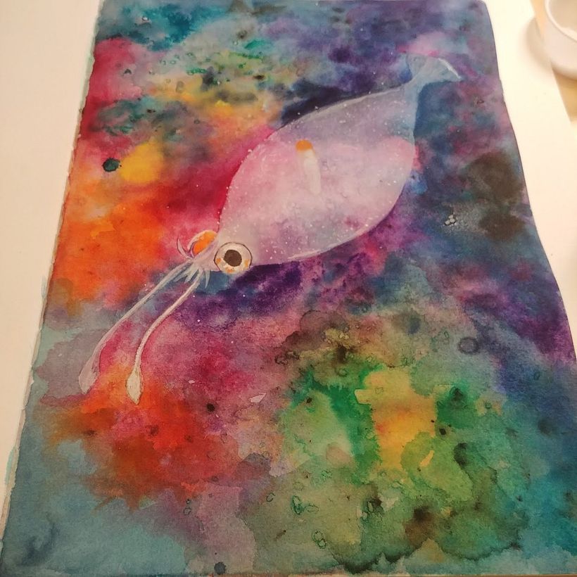 My project in Modern Watercolor Techniques course -1