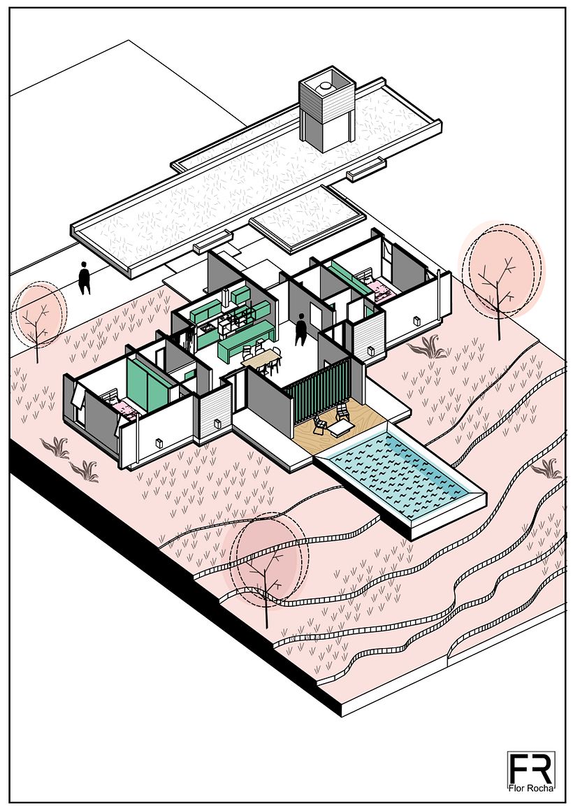 Mi Proyecto del curso: Ilustración digital de proyectos arquitectónicos -1