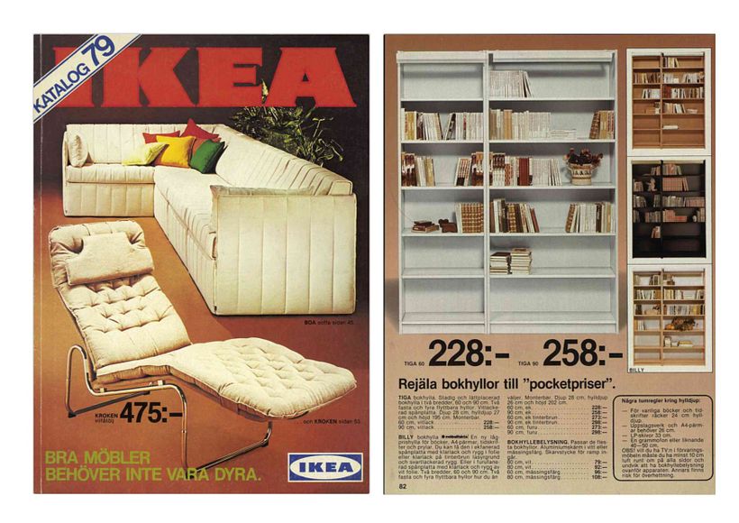 1979, Billy bookcase, IKEA museum