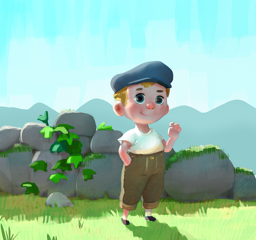Mi Proyecto del curso: Principios de iluminación para pintura digital 0