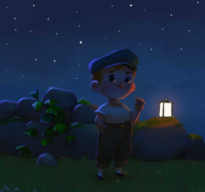 Mi Proyecto del curso: Principios de iluminación para pintura digital 3