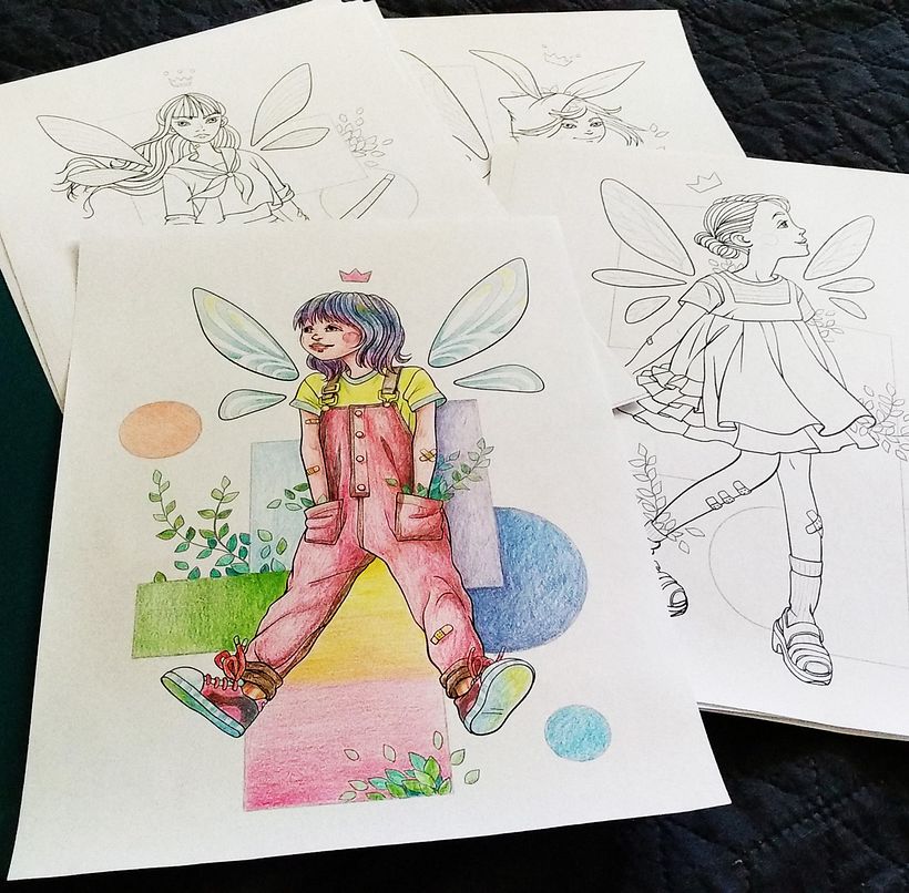 Printed pages from the book.