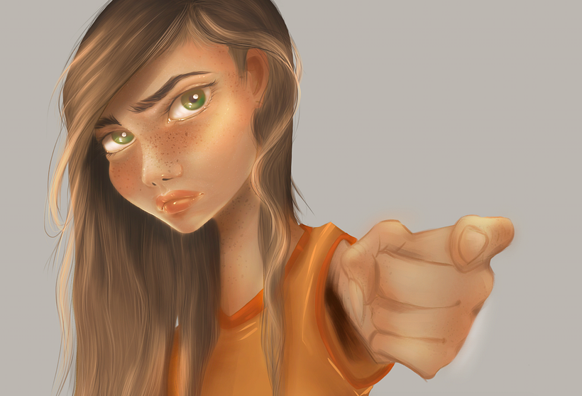 Close up.