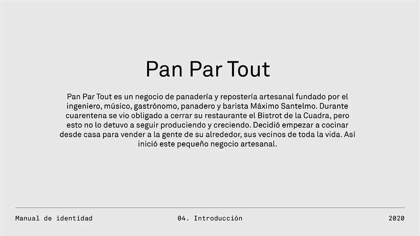 PANPARTOUT - Identity manual 5