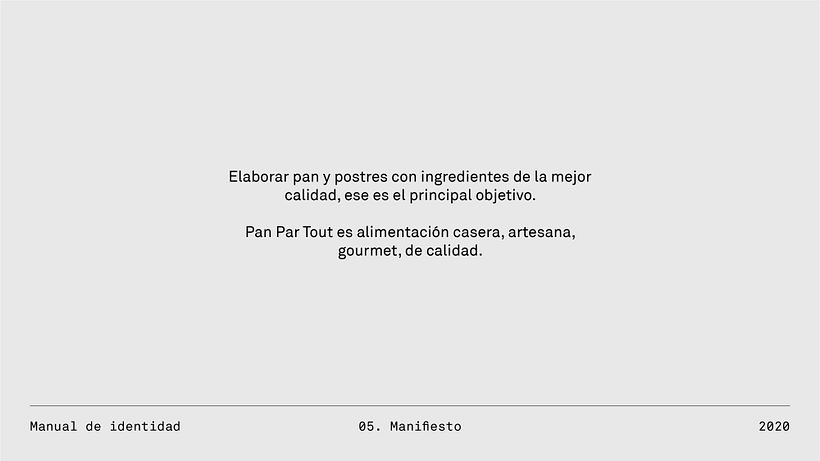PANPARTOUT - Identity manual 6