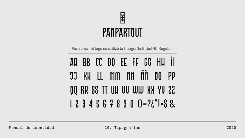 PANPARTOUT - Identity manual 11