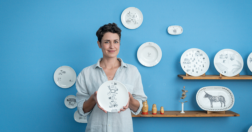 Cómo seleccionar una pieza de cerámica para diseñar en ella 1