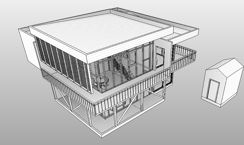 Mi Proyecto del curso: Diseño y modelado arquitectónico 3D con Revit 0
