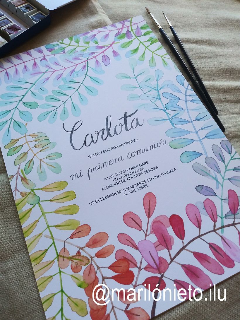 Proyecto de @marilonieto.ilu del curso: Técnicas aplicadas de ilustración en acuarela 0
