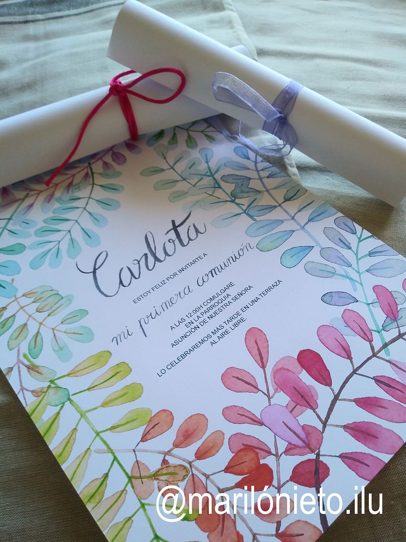 Proyecto de @marilonieto.ilu del curso: Técnicas aplicadas de ilustración en acuarela 1