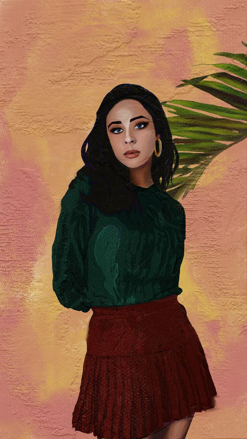 Mi Proyecto del curso: Retratos pictóricos con técnicas digitales -1