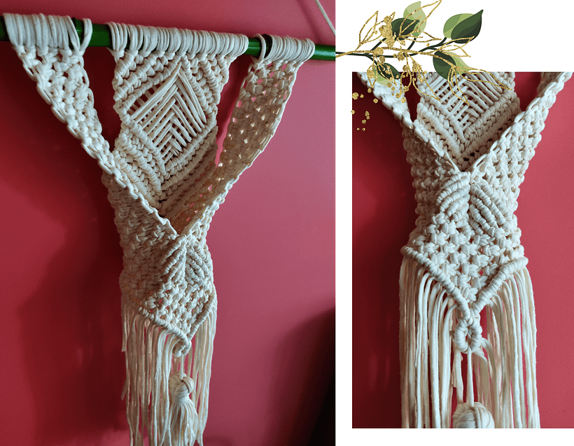 Mi Proyecto del curso: Muestrario de nudos de macramé  3
