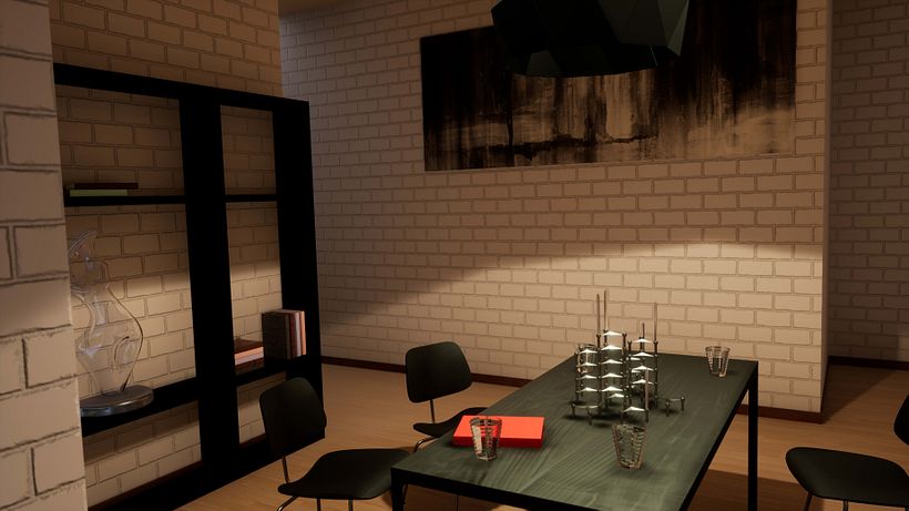 Mi Proyecto del curso: Infoarquitectura de interiores con Unreal Engine 4 2