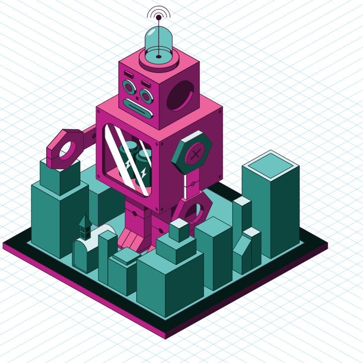 Mi Proyecto del curso: Ilustración vectorial isométrica desde cero 2