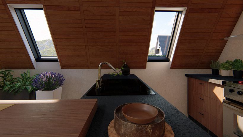 My project in Architectural Visualization Using Digital Collage course 1