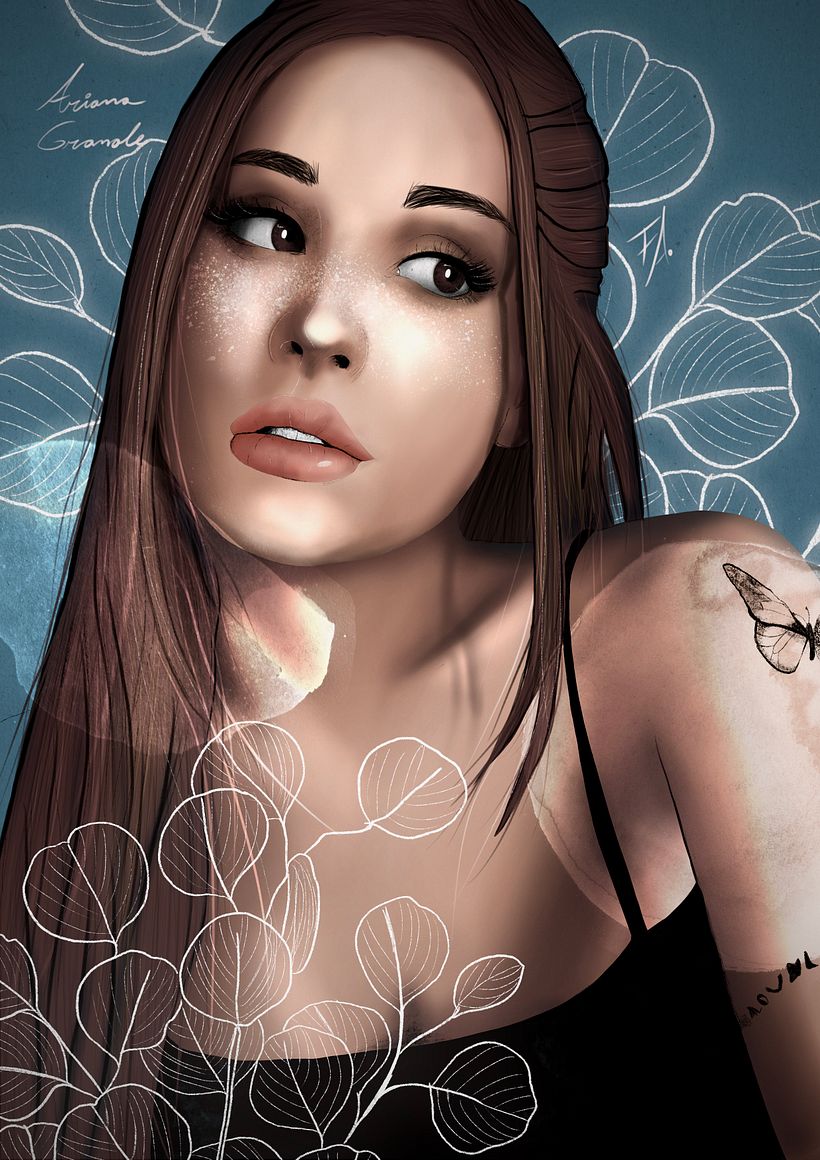 Mi Proyecto del curso: Retrato ilustrado con Procreate 0