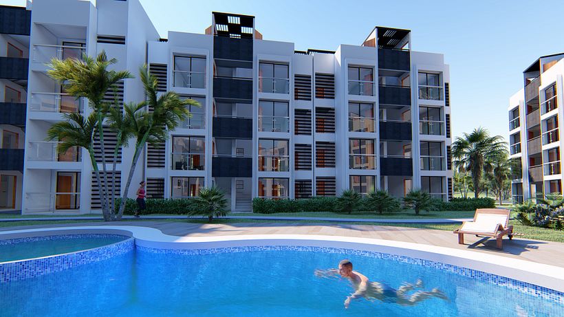 Conjunto Habitacional en Manzanillo Col. Mx.